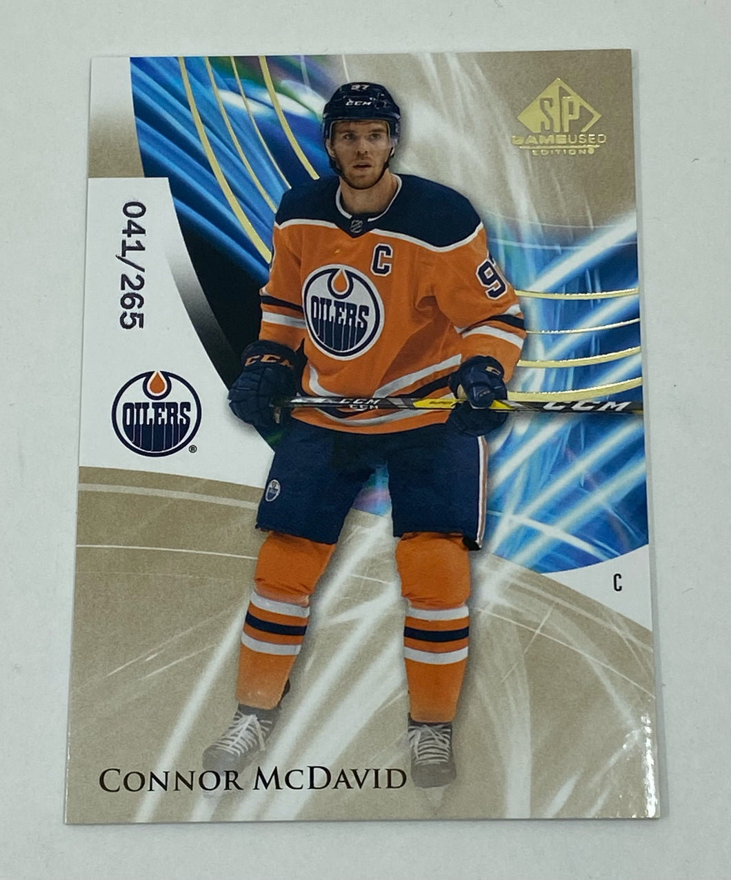 2020-21 SP Game Used Connor McDavid /265