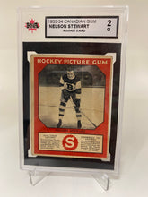 Load image into Gallery viewer, 1933-34 V252 Canadian Gum Nelson Stewart Rookie KSA 2
