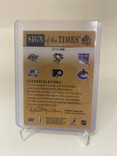 Load image into Gallery viewer, 2012-13 SP Authentic Gretzky/Lemieux/Messier/Sakic/Lindros/Bure Sign of the Times Six /7 KSA 9
