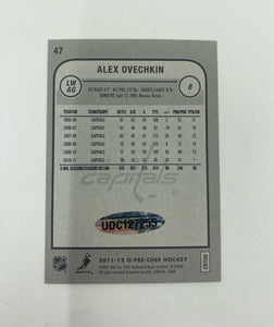2011-12 O-Pee-Chee Alex Ovechkin Auto Card