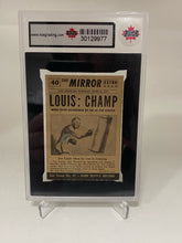 Load image into Gallery viewer, 1954 Topps Scoop #40 Joe Louis New Champ KSA 6
