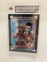 Load image into Gallery viewer, 2014 P.M. XY Furious Fists #109 Trainer - Battle Reporter Full Art - Ultra Rare KSA 8
