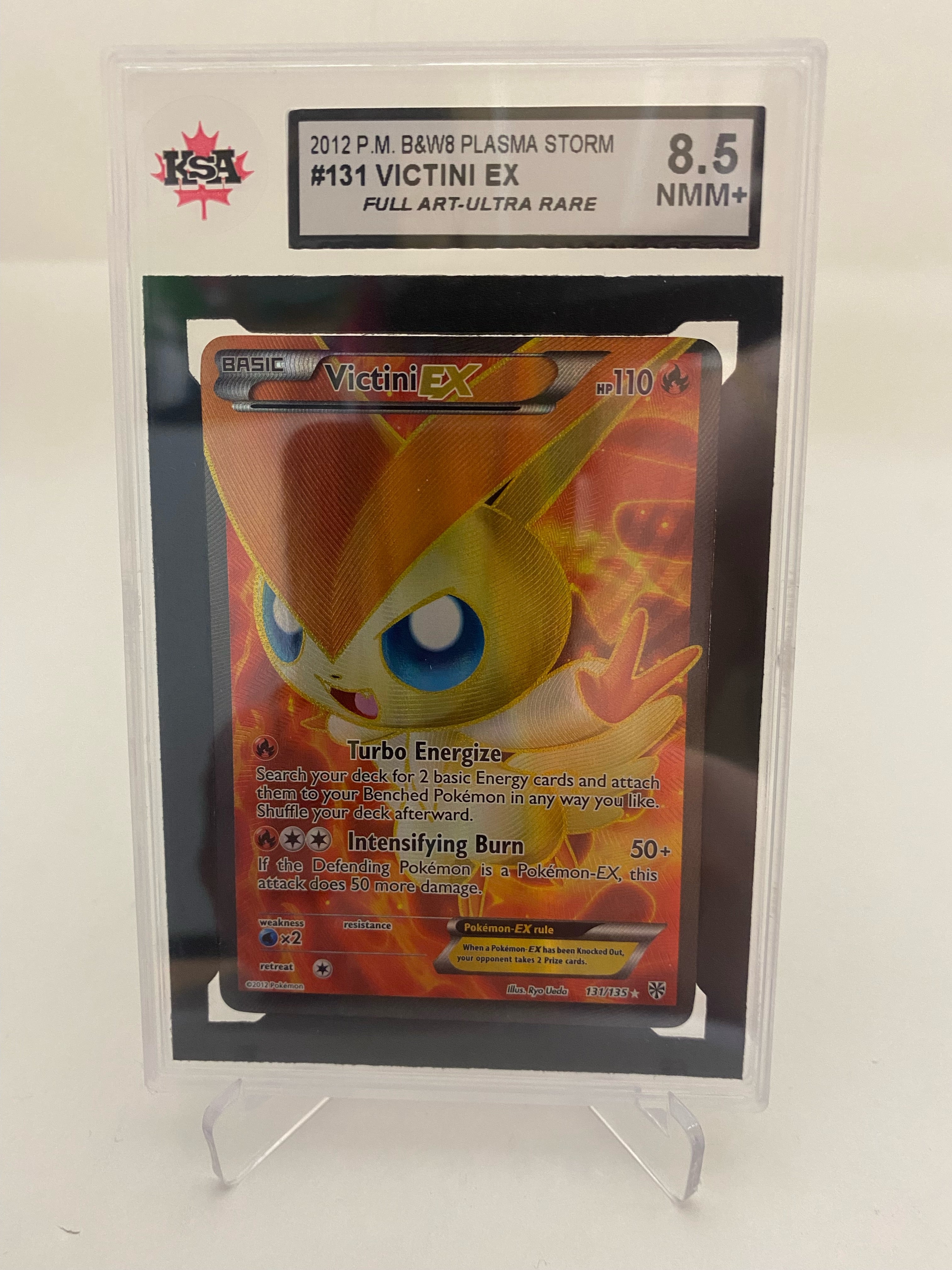 Plasma Blast 97 Full Art Genesect EX PSA 8