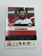 Load image into Gallery viewer, 2001-02 Pacific Prism Gold Dominik Hasek Patch /211
