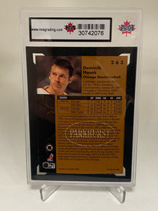 1991-92 Parkhurst #263 Dominik Hasek Rookie KSA 10