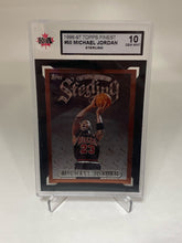 Load image into Gallery viewer, 1996-97 Topps Finest #50 Michael Jordan Sterling KSA 10
