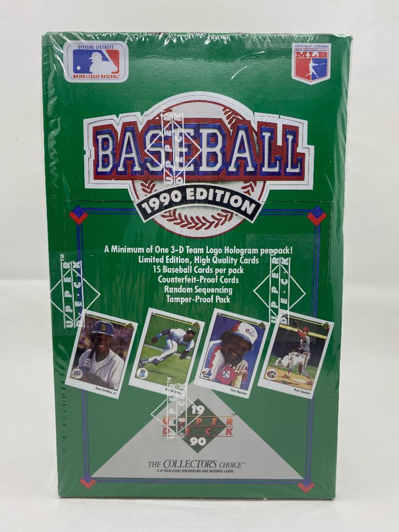 1990 Upper Deck Baseball Sealed Box