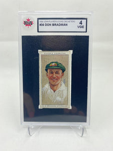 1934 John Player & Sons Cricketers Tobacco #36 Don Bradman KSA 4