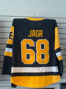 Jaromir Jagr Pittsburgh Penguins Autographed Jersey