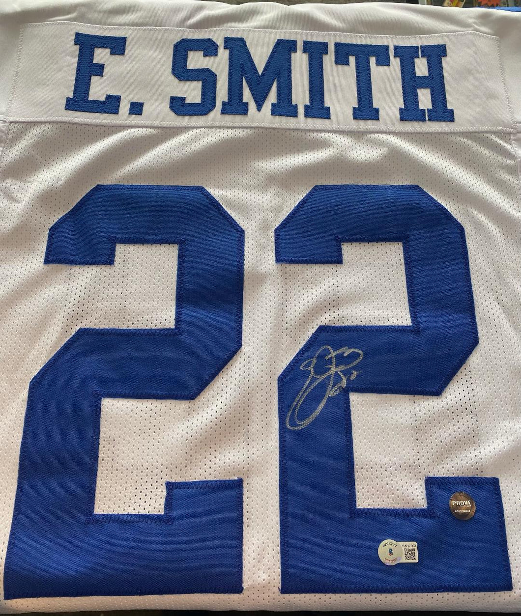 Emmitt Smith Dallas Cowboys Autographed Jersey