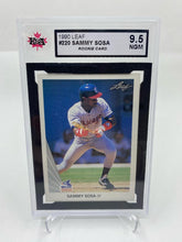 Load image into Gallery viewer, 1990 Leaf #220 Sammy Sosa Rookie KSA 9.5
