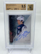 Load image into Gallery viewer, 2013-14 SP Authentic #313 Jacob Trouba Auto Beckett 9.5
